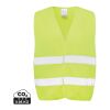 Gilet haute visibilité de signalisation en rPET GRS jaune | sans marquage | non disponible | non disponible
