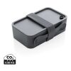 Boîte à Lunch en PP avec cuichette gris | sans marquage | non disponible | non disponible