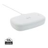 Boîte de stérilisation UV-C avec chargeur sans fil 5W blanc | sans marquage | non disponible | non disponible