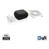 Set de 2 chargeurs 20W en PET recyclé RCS Boost noir | sans marquage | non disponible | non disponible