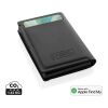 Porte cartes avec géolocalisation en polyester RCS Seekcard noir | sans marquage | non disponible | non disponible