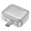 Adaptateur USB-C à déconnexion automatique ChargeGuard RCS argent