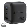 Chargeur 70W GaN en plastique RCS Urban Vitamin Santa Cruz noir | sans marquage | non disponible | non disponible