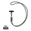 Cordon téléphone avec chargeur en rRET RCS Terra gris-noir | sans marquage | non disponible | non disponible