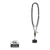 Tour de cou téléphone réglable en rPET recyclé RCS CarryLoop noir | sans marquage | non disponible | non disponible