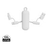 Câble 100W porte-clés 4-en-1 Urban Vitamin Dublin blanc