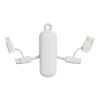 Câble 100W porte-clés 4-en-1 Urban Vitamin Dublin blanc