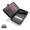 Étui de voyage avec chargeur 3 en 1 en PU RCS Swiss Peak noir | sans marquage | non disponible | non disponible