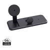 Chargeur 3 en 1 magnétique 15W Urban Vitamin Torrance noir | sans marquage | non disponible | non disponible