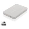 Powerbank magnétique 5000mAh en plastique RCS Magnetix blanc | sans marquage | non disponible | non disponible