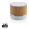 Haut-parleur 3W en liège FSC® marron | sans marquage | non disponible | non disponible