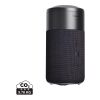 Enceinte 10W avec chargeur en rPET RCS Urban Vitamin Anaheim noir | sans marquage | non disponible | non disponible