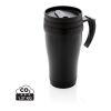 Mug en acier inoxydable noir | sans marquage | non disponible | non disponible | non disponible