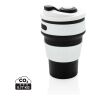 Mug en silicone pliable noir | sans marquage | non disponible | non disponible