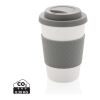 Mug en PP recyclable 270ml gris | sans marquage | non disponible | non disponible | non disponible