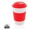 Mug en PP recyclable 270ml rouge | sans marquage | non disponible | non disponible | non disponible