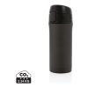 Mug à verrouillage facile métallique mat noir | sans marquage | non disponible | non disponible