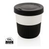 Tasse Coffee To Go 280ml en PLA noir | sans marquage | non disponible | non disponible