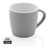 Mug en céramique avec intérieur coloré gris-blanc | sans marquage | non disponible | non disponible