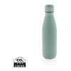 Bouteille isotherme en acier pleine couleur vert | sans marquage | non disponible | non disponible