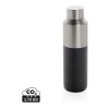 Bouteille d'eau 600ml en acier recyclé certifiée RCS Fluid noir | sans marquage | non disponible | non disponible