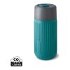 Tasse de voyage en verre 340ML Black+Blum turquoise | sans marquage | non disponible | non disponible
