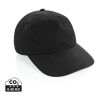Casquette de baseball à 5 panneaux en nylon RCS KENTO URBAN noir | sans marquage | non disponible | non disponible | non disponible