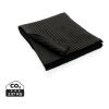 Écharpe tricotée 180x25cm Impact AWARE™ Polylana® noir | sans marquage | non disponible | non disponible | non disponible