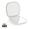 Miroir de poche en plastique recyclé RCS Reflecta blanc | sans marquage | non disponible | non disponible