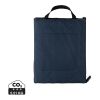 Couverture pique-nique pliable en rPET Impact Aware™ bleu marine | sans marquage | non disponible | non disponible | non disponible