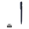 Stylo couleur uni en ABS recyclé et certifié GRS Devin bleu marine | sans marquage | non disponible | non disponible