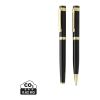 Set de stylos en cuivre recyclé RCS Swiss Peak Luca noir | sans marquage | non disponible | non disponible