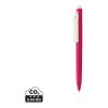 Stylo avec encre ultra glissante en ABS recyclé GRS Vibe rose-blanc | sans marquage | non disponible | non disponible