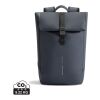 Sac à dos à rabat étanche Urban bleu marine chiné-noir | sans marquage | non disponible | non disponible