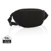 Sac banane en toile recyclé et non teintée Impact AWARE™ noir | sans marquage | non disponible | non disponible