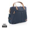 Sac ordinateur Impact AWARE™ en toile 16oz recyclé bleu | sans marquage | non disponible | non disponible | non disponible