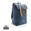 Sac à dos ordinateur en toile bleu | sans marquage | non disponible | non disponible | non disponible