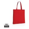 Sac tote en coton recyclé avec fond amovible Impact AWARE™ rouge | sans marquage | non disponible | non disponible | non disponible
