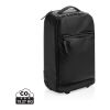 Sac à dos de voyage cabine à roulettes Swiss Peak OSLO RCS noir | sans marquage