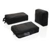 Lot de cubes de rangement en nylon recyclé RCS KENTO URBAN noir