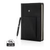 Set carnet de notes A5 et stylo noir | sans marquage | non disponible | non disponible | non disponible