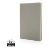 Carnet A5 à couverture rigide FSC® gris | sans marquage | non disponible | non disponible