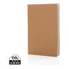 Carnet A5 à couverture rigide FSC® marron | sans marquage | non disponible | non disponible