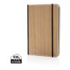 Carnet A5 couverture imprimé bois Treeline marron | sans marquage | non disponible | non disponible