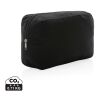 Trousse de toilette en toile recyclée non teintée Aware™ noir | sans marquage | non disponible | non disponible | non disponible