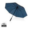 Parapluie 27" rPET bi couleur ouverture auto Impact AWARE™ bleu | sans marquage | non disponible | non disponible
