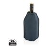 Housse réfrigérante à vin Vino en rPET AWARE™ bleu marine