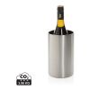 Seau à vin en acier inoxydable recyclé RCS Vino argent | sans marquage | non disponible | non disponible