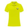 Polo sport Monzha à manches courtes pour femme Standard | Fluor Yellow | roly-M | sans marquage | non disponible | non disponible | non disponible