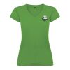 T-shirt Victoria à col en V et manches courtes pour femme Standard | Tropical Green | L | sans marquage | non disponible | non disponible | non disponible